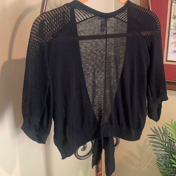 Chicos Black Shrug - Picture 4 of 6